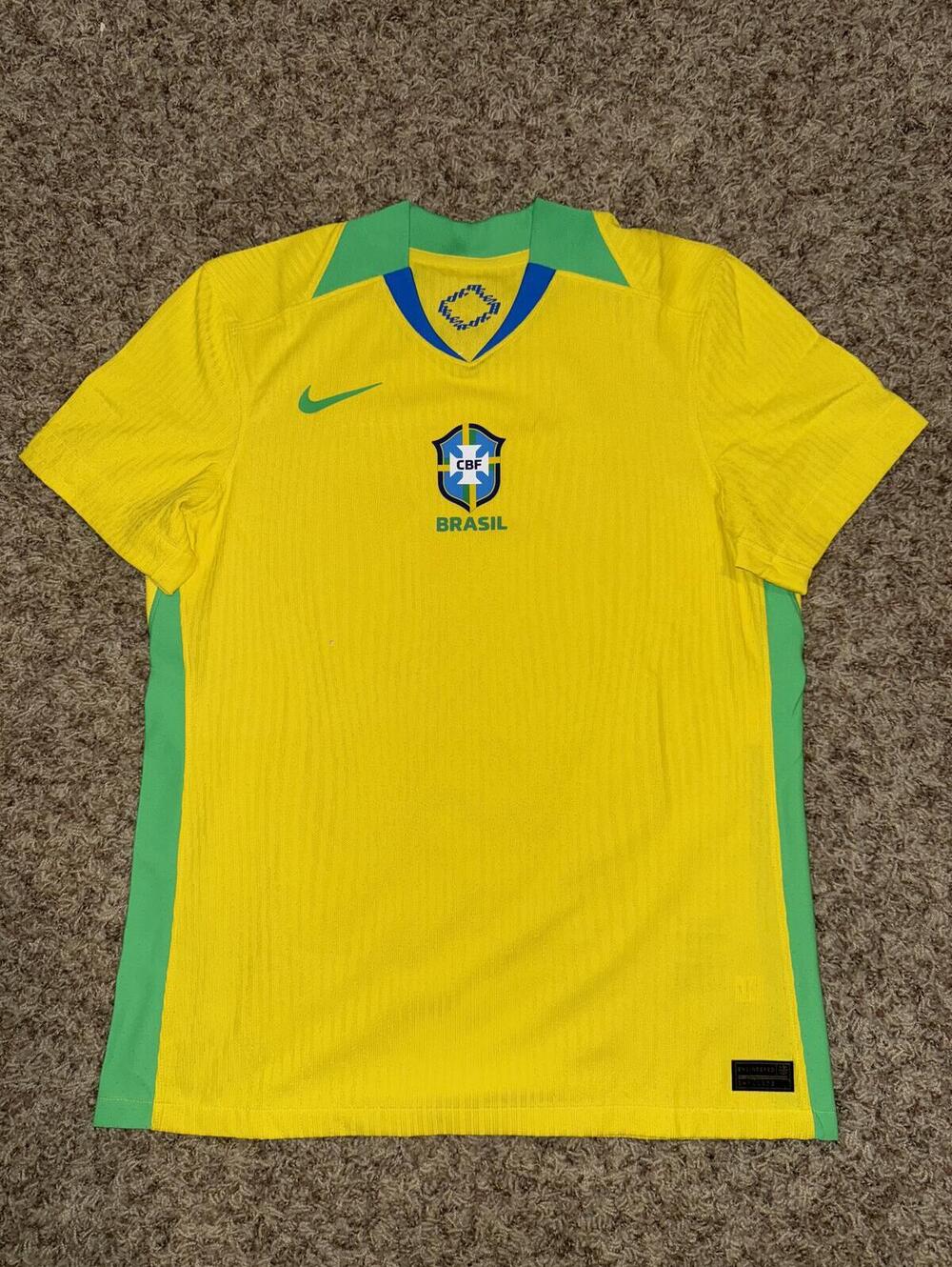 Nike Men’s Nike Brazil 25/26 Dry Stadium Home Jersey Sample